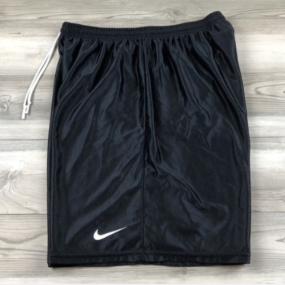 Nike Other - Vintage Nike USA Black Silky Athletic Shorts XL